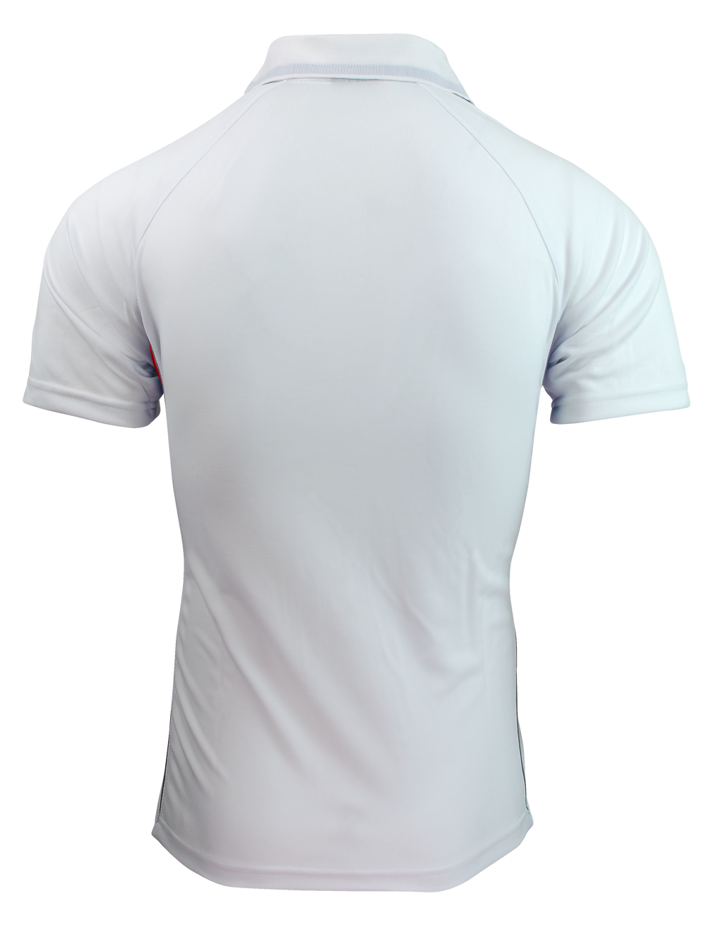 EUREKA MENS POLOS - WHITE/RED