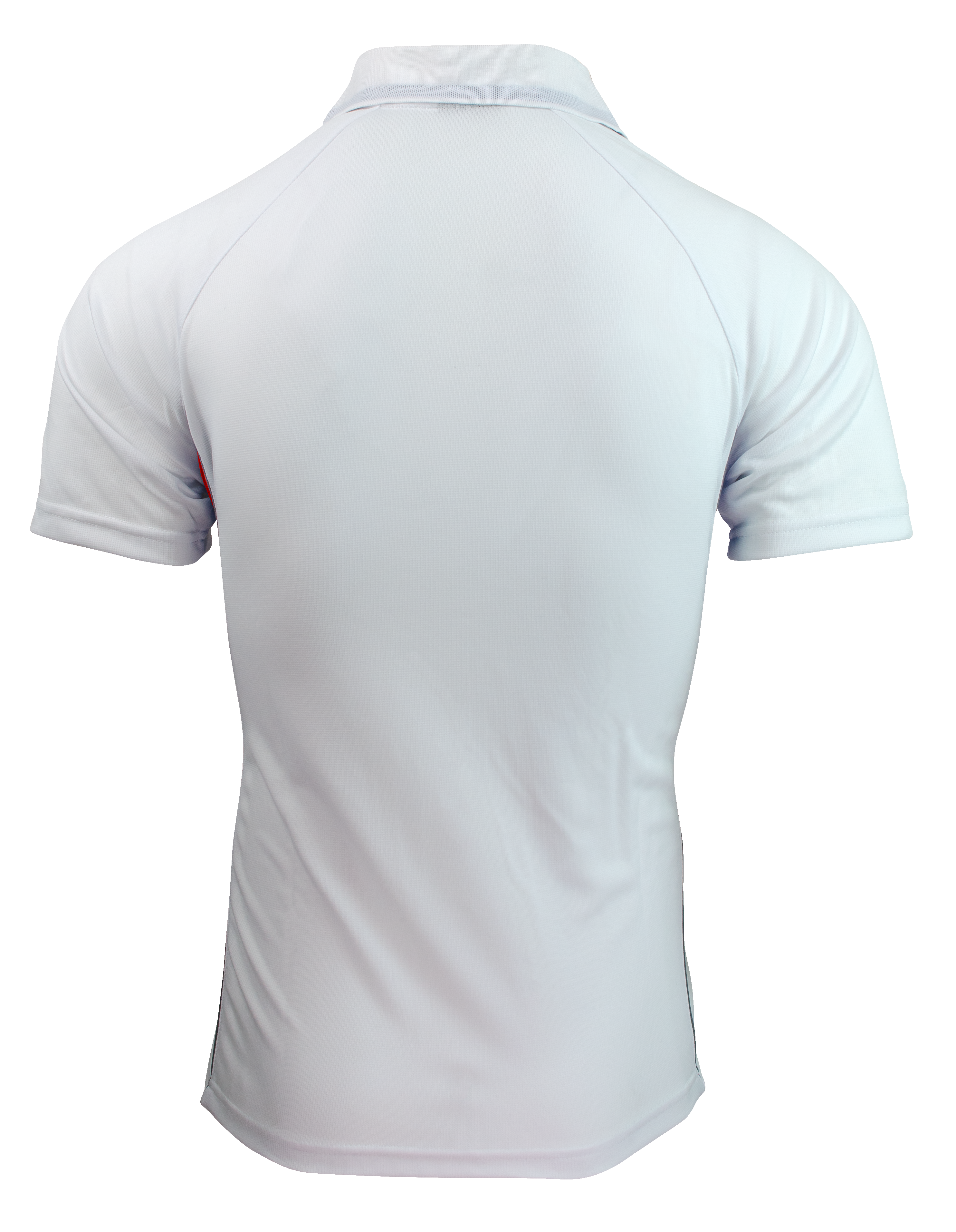 EUREKA MENS POLOS - WHITE/RED