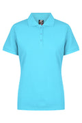 CLAREMONT LADY POLOS - CYAN