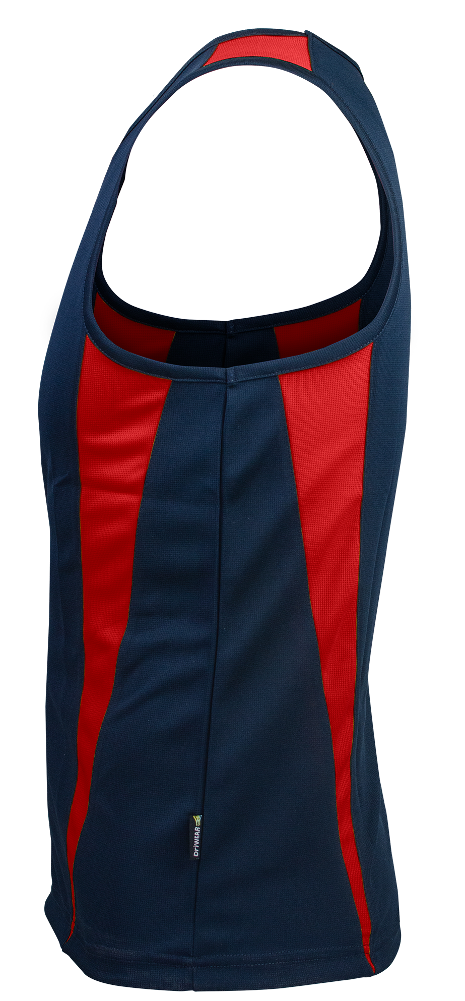 EUREKA MENS SINGLETS - NAVY/RED