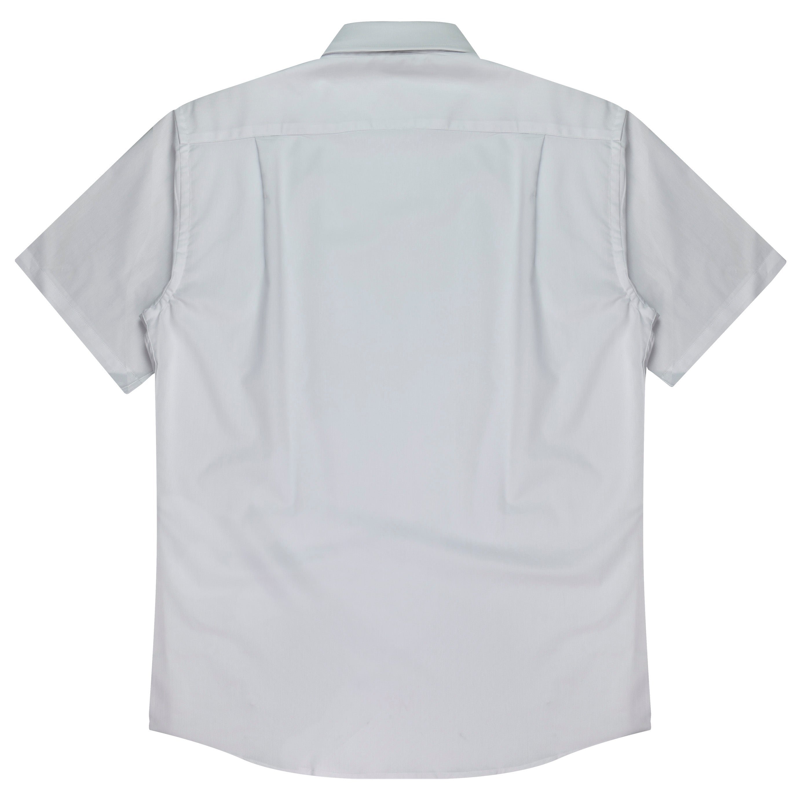 KINGSWOOD MENS SHIRT SHORT SLEEVE -  WHITE