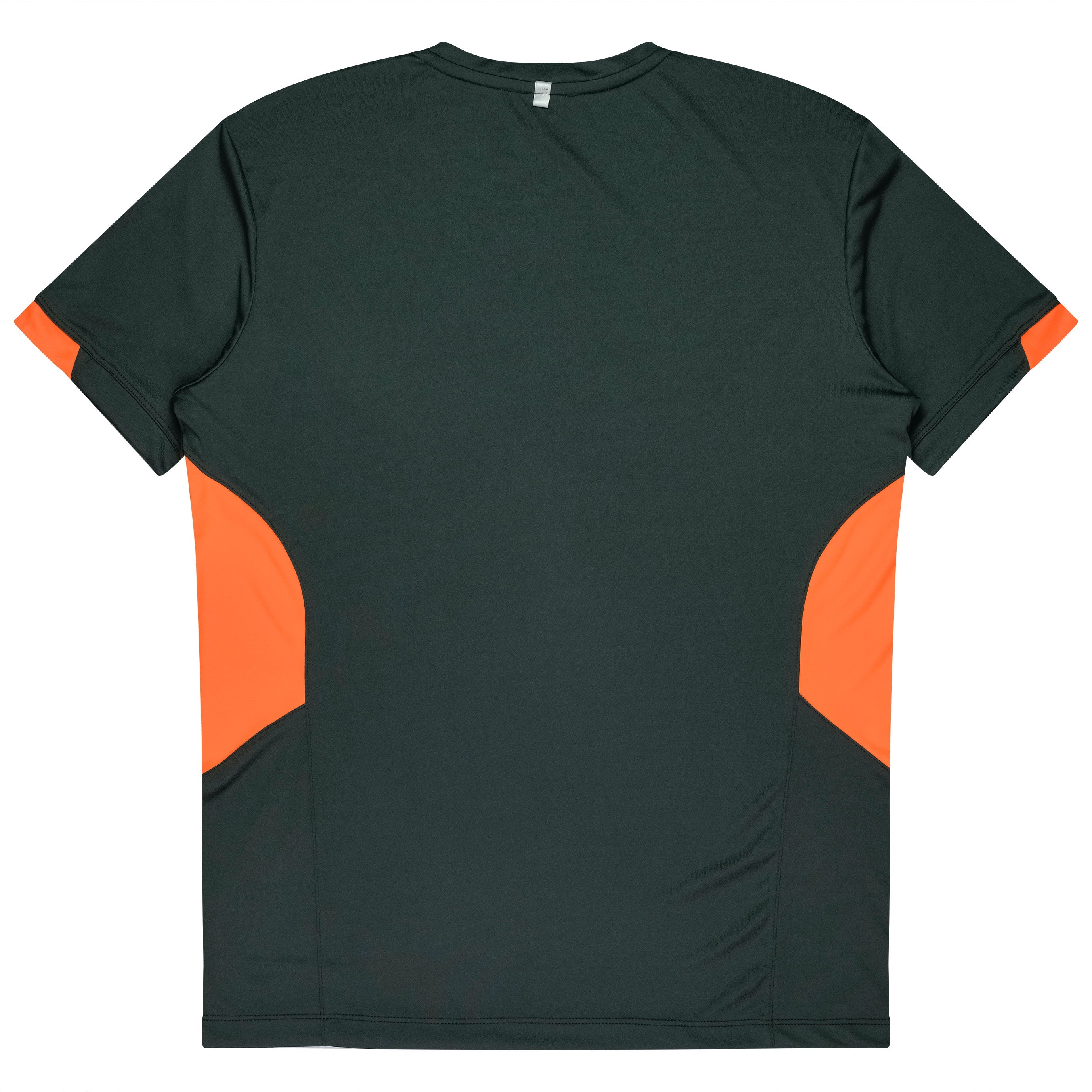 TASMAN MENS TEES - SLATE/NEON ORANGE