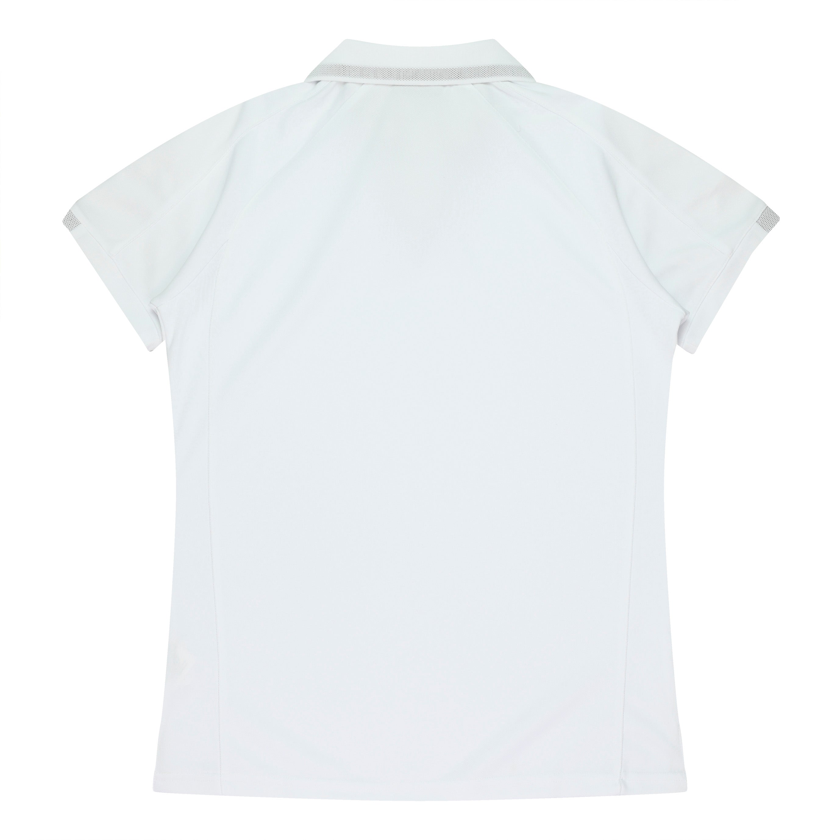 FLINDERS LADY POLOS - WHITE/BLACK