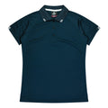 FLINDERS LADY POLOS - NAVY/WHITE
