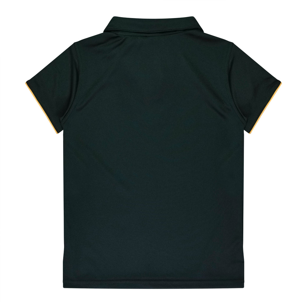 YARRA LADY POLOS - BLACK/GOLD