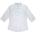 KINGSWOOD LADY SHIRT 3/4 SLEEVE - WHITE