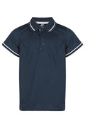 COTTESLOE KIDS POLOS - NAVY/WHITE