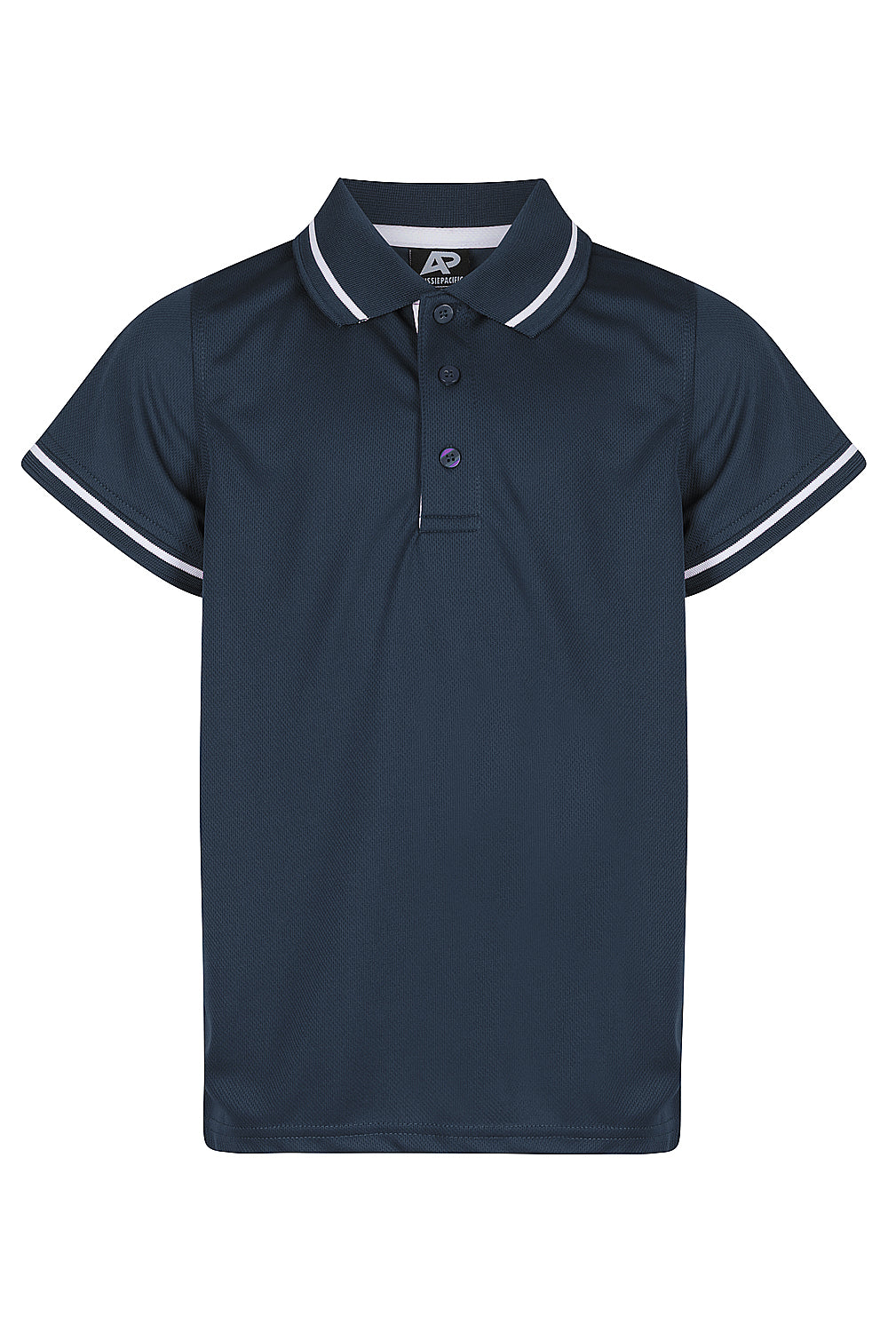 COTTESLOE KIDS POLOS - NAVY/WHITE