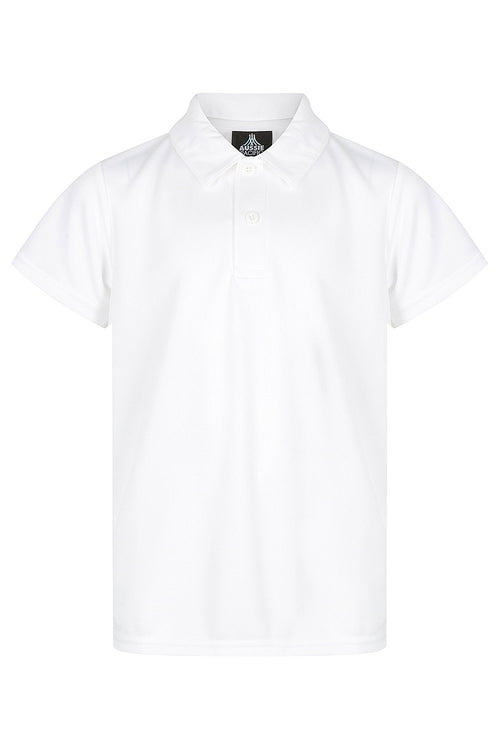 BOTANY KIDS POLOS - WHITE