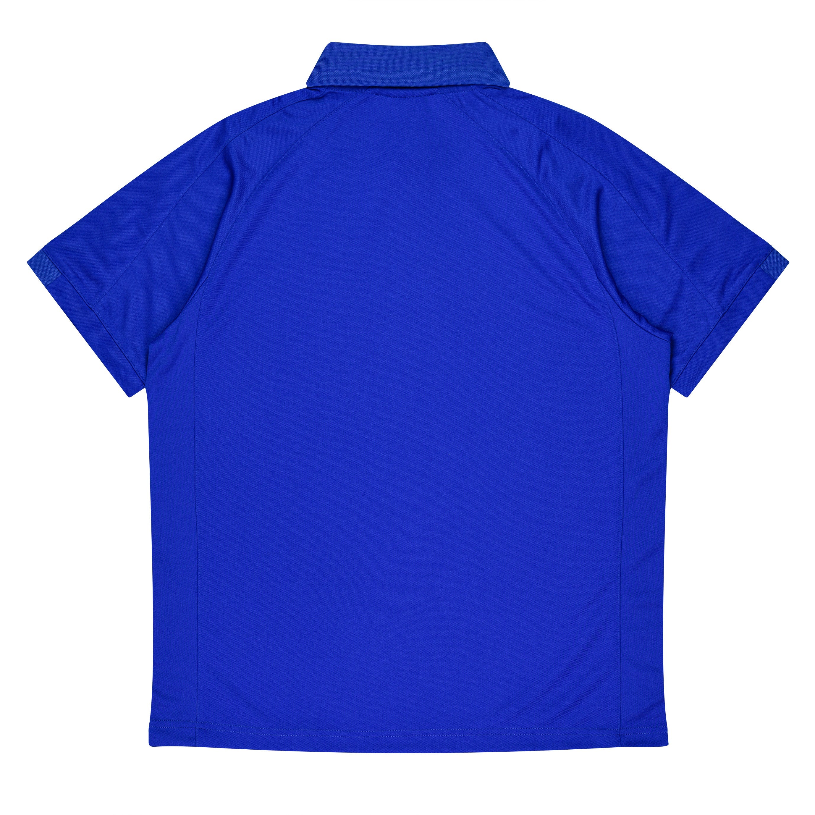 FLINDERS MENS POLOS - ROYAL/WHITE