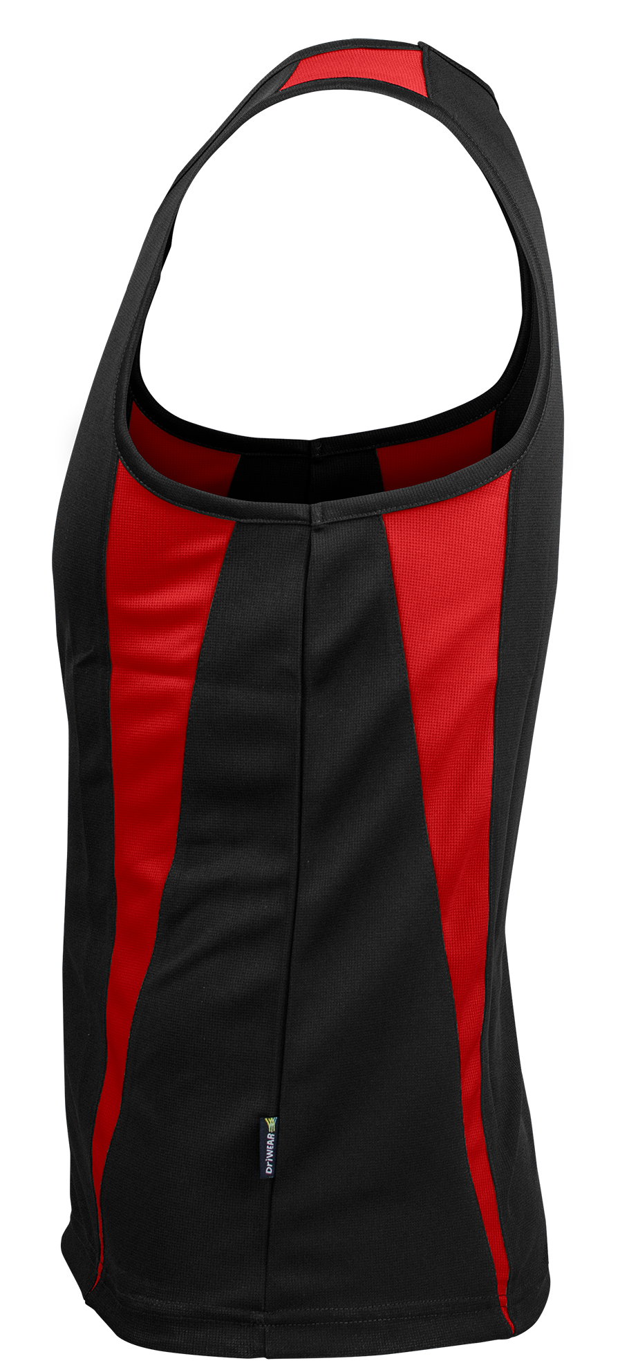 EUREKA MENS SINGLETS - BLACK/RED