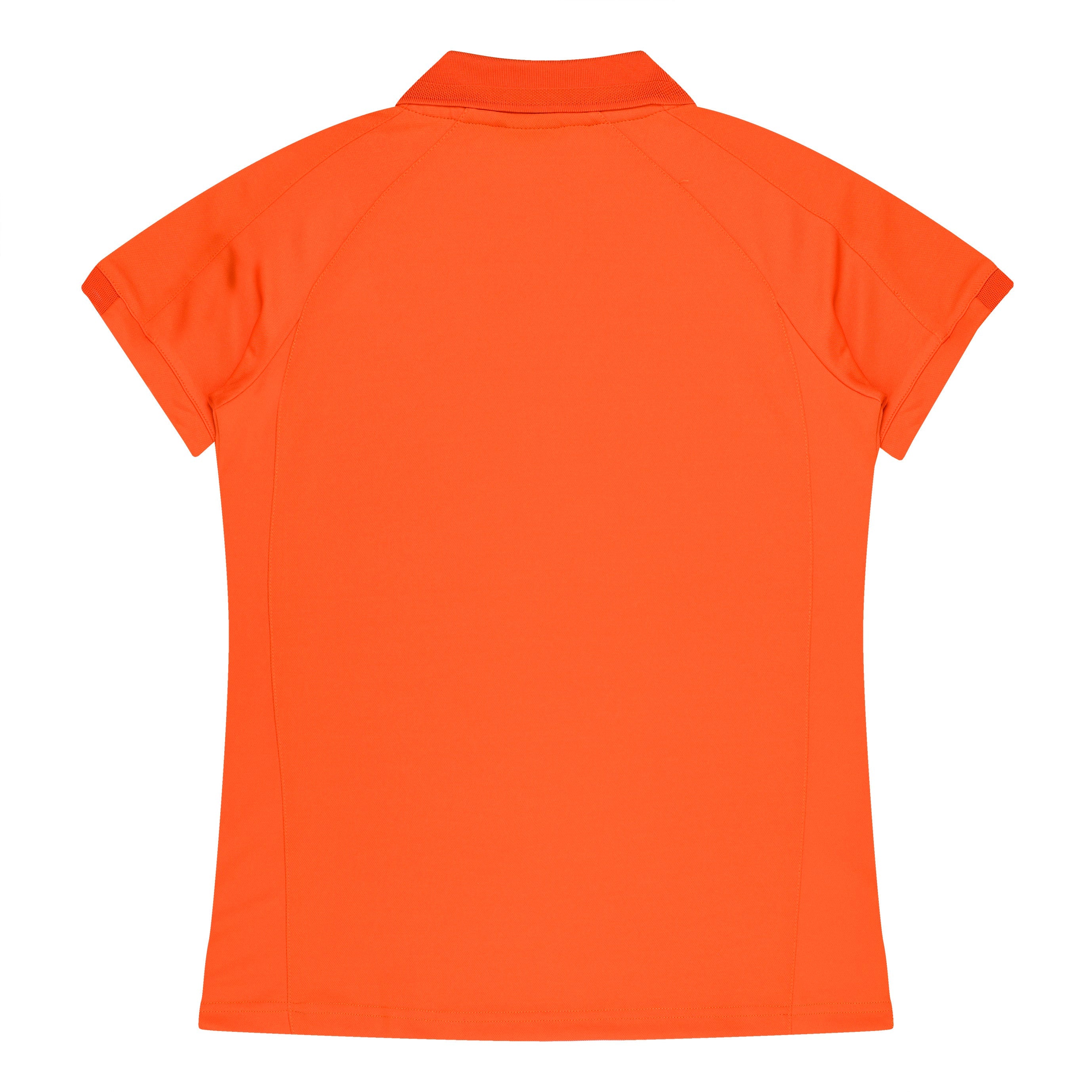 FLINDERS LADY POLOS - ORANGE/SLATE