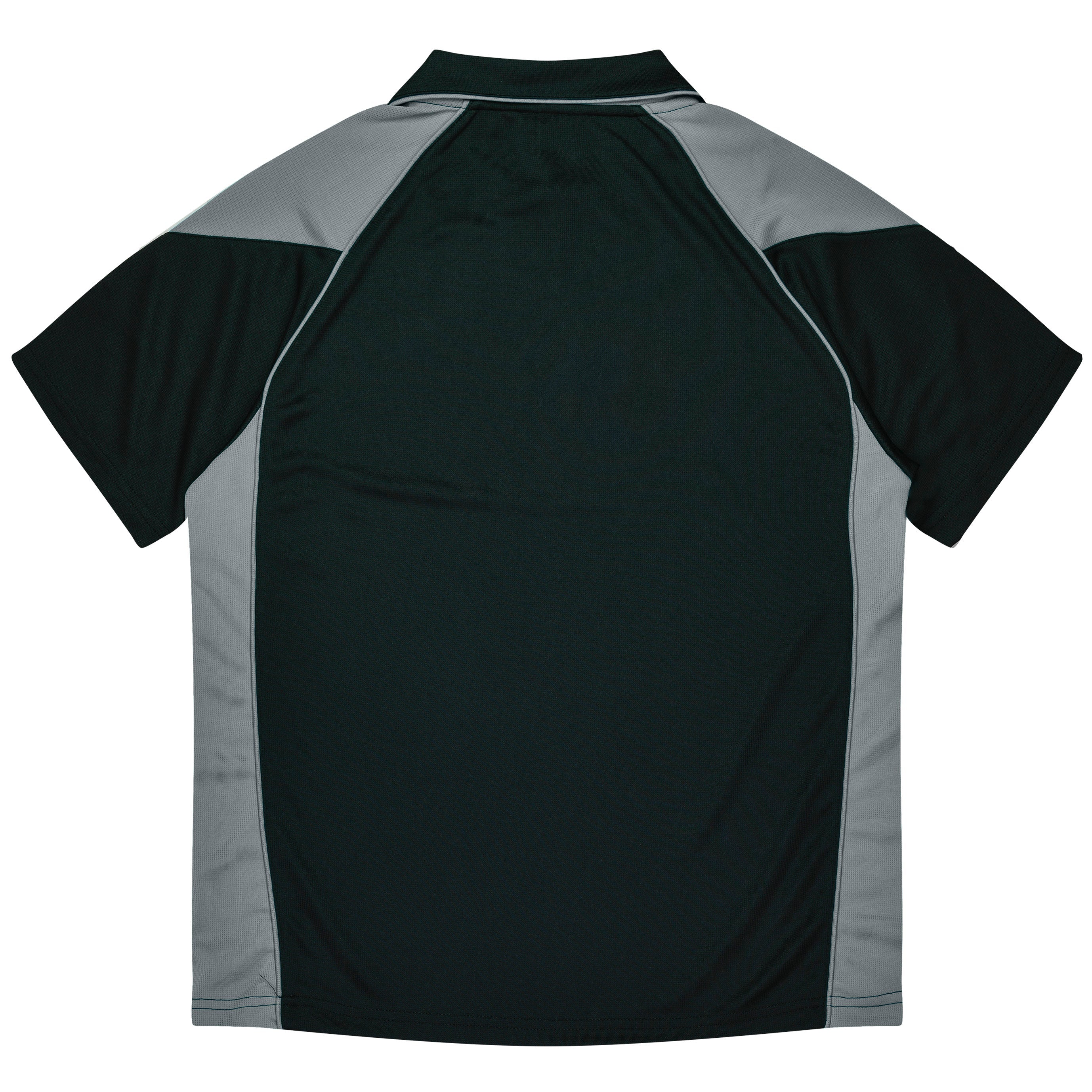PREMIER KIDS POLOS - BLACK/ASHE