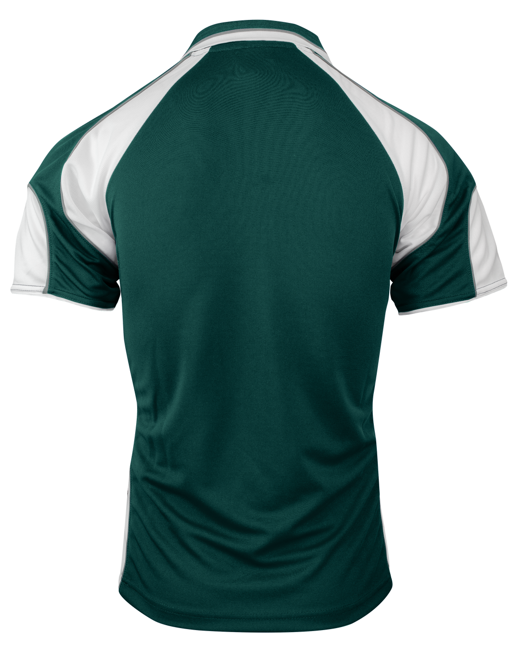 MURRAY MENS POLOS - BOTTLE/WHITE