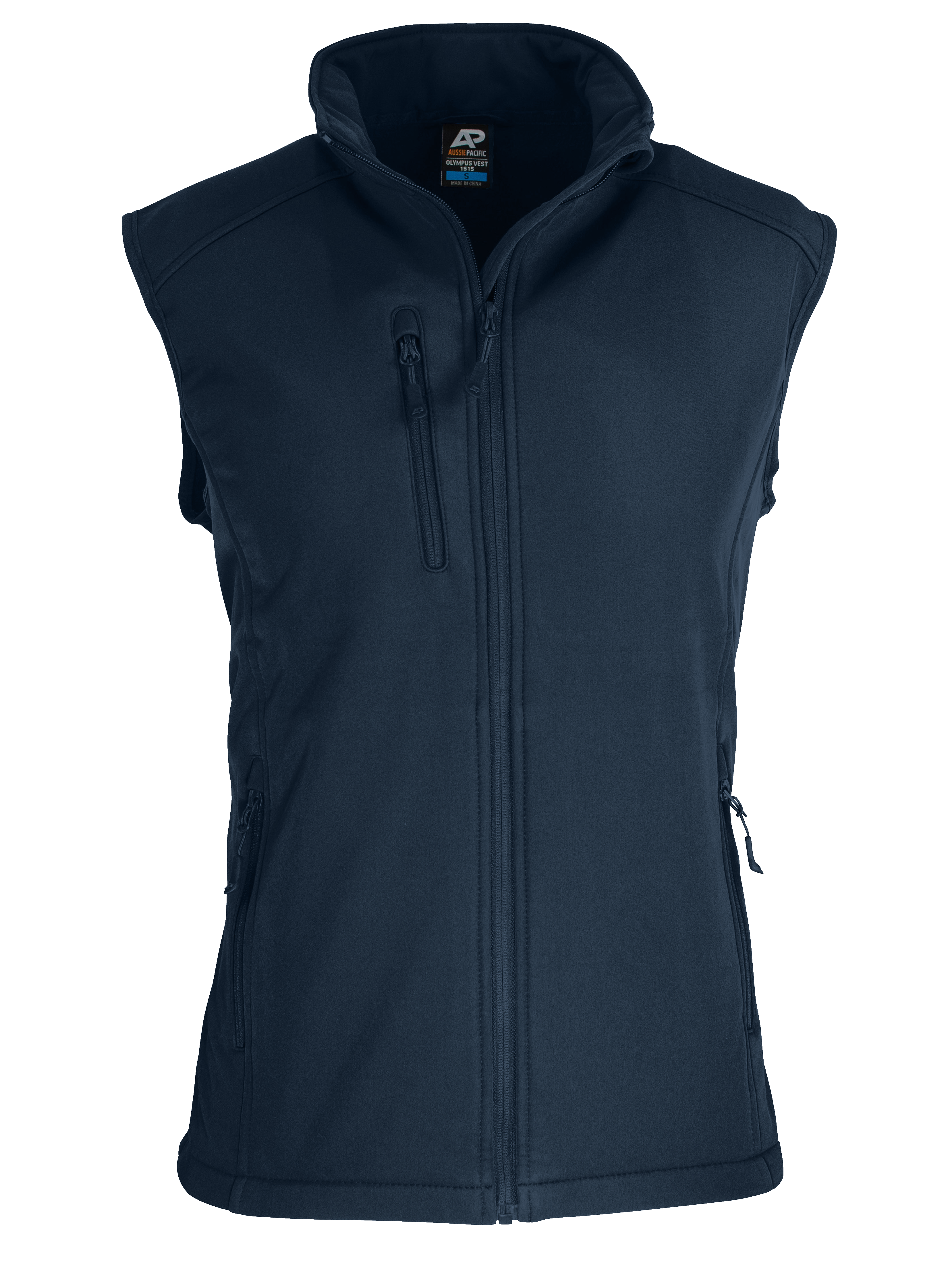 OLYMPUS MENS VESTS - NAVY