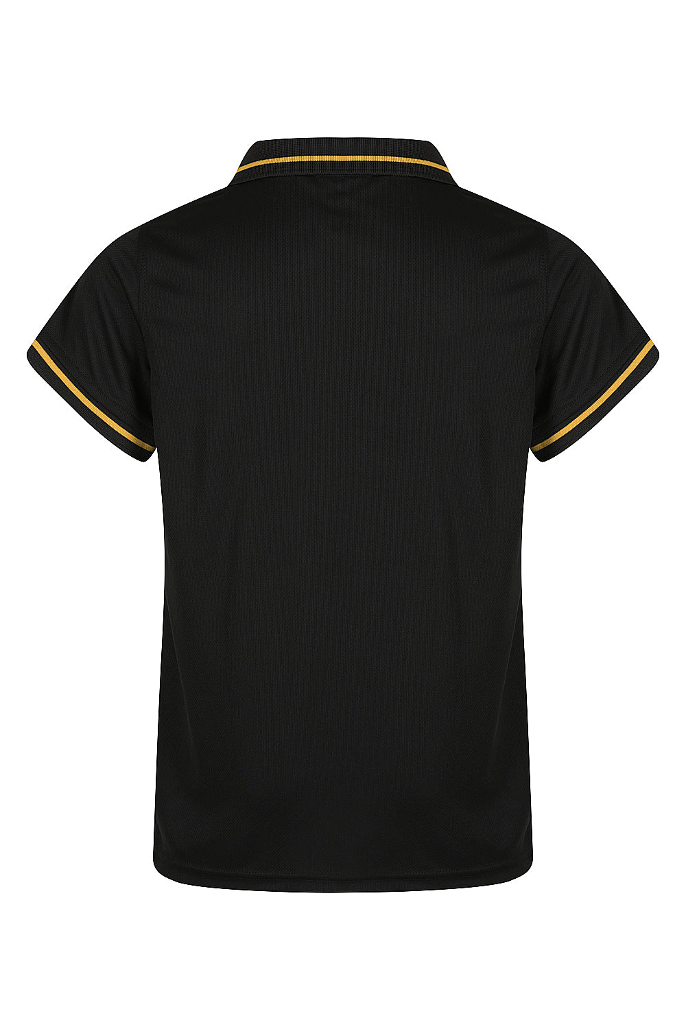 COTTESLOE KIDS POLOS - BLACK/GOLD