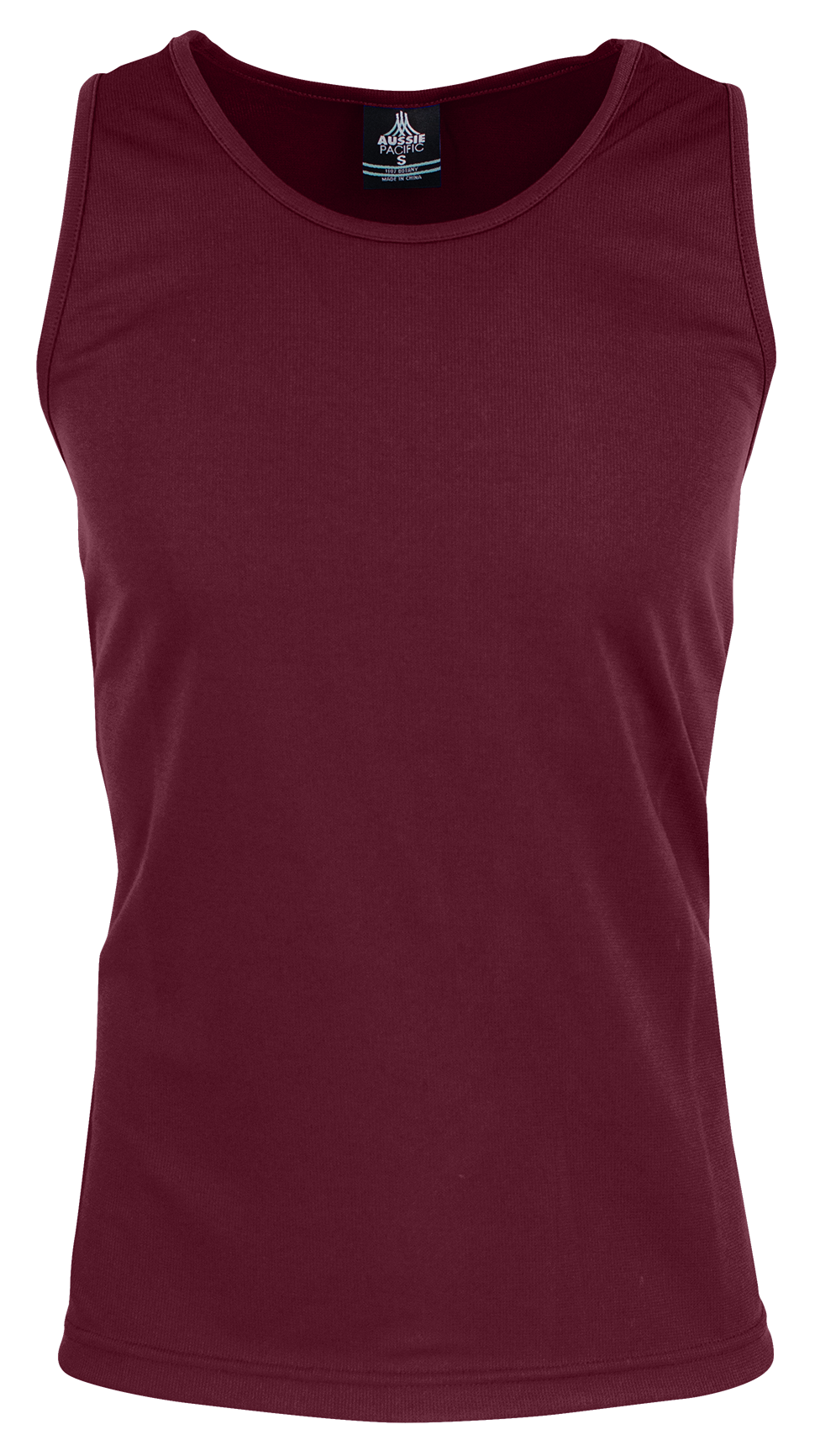 BOTANY MENS SINGLETS - MAROON