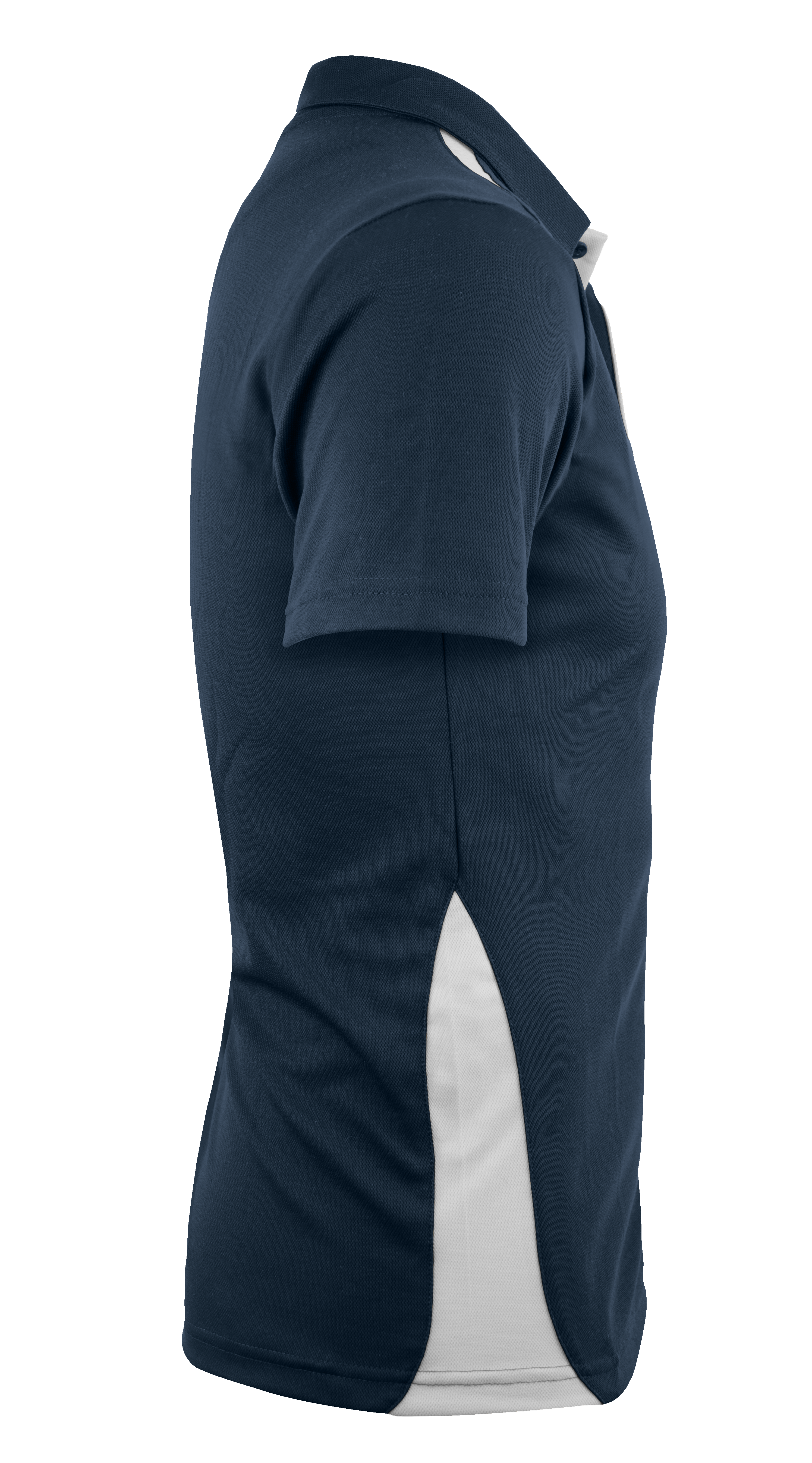 PATERSON MENS POLOS - NAVY/WHITE