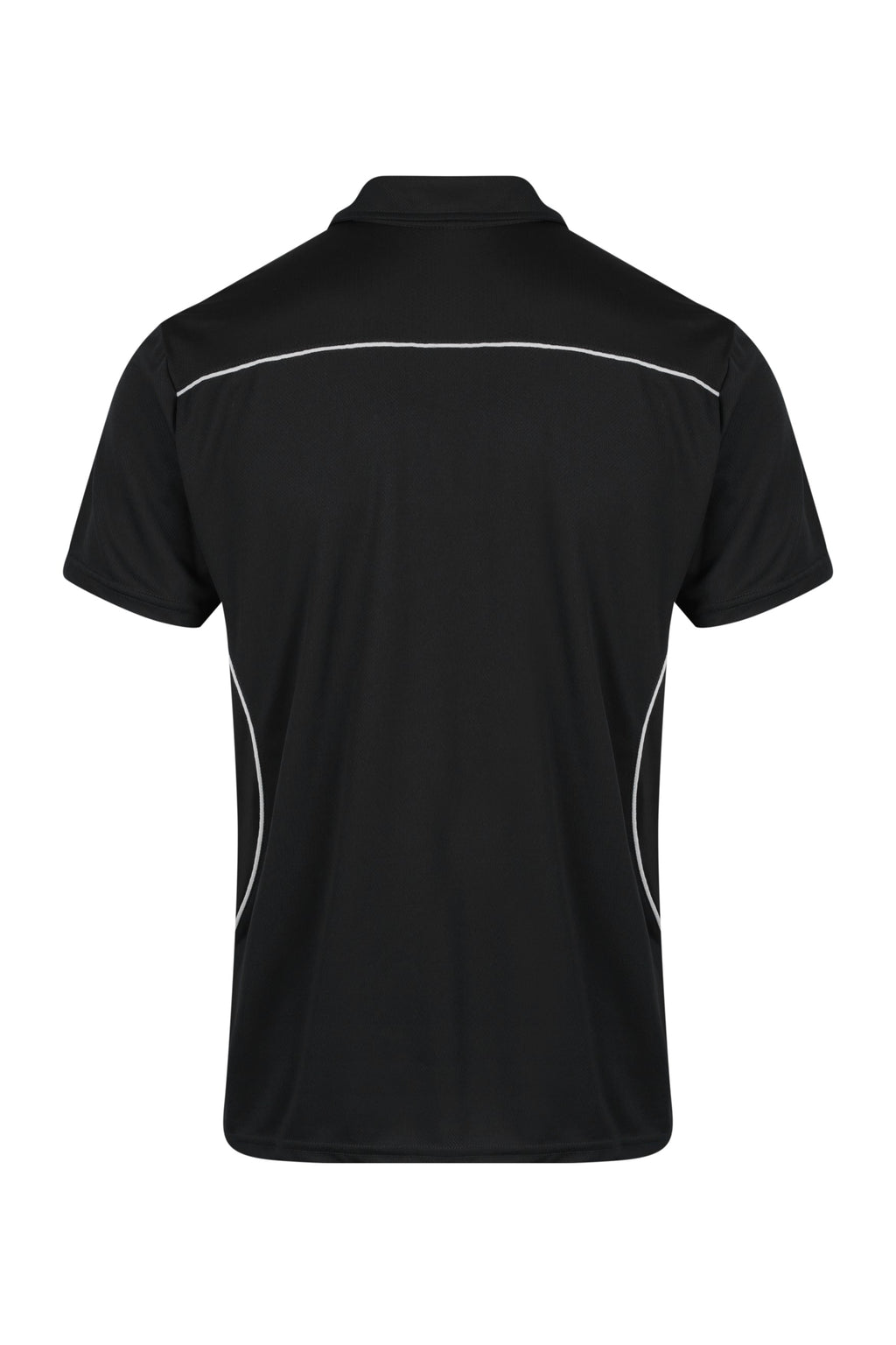 KURANDA MENS POLOS - BLACK/WHITE