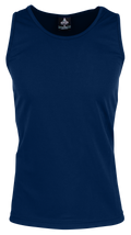 BOTANY MENS SINGLETS - NAVY