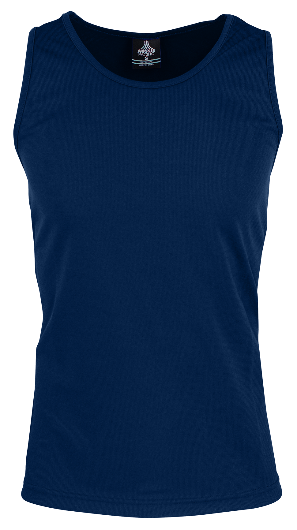 BOTANY MENS SINGLETS - NAVY