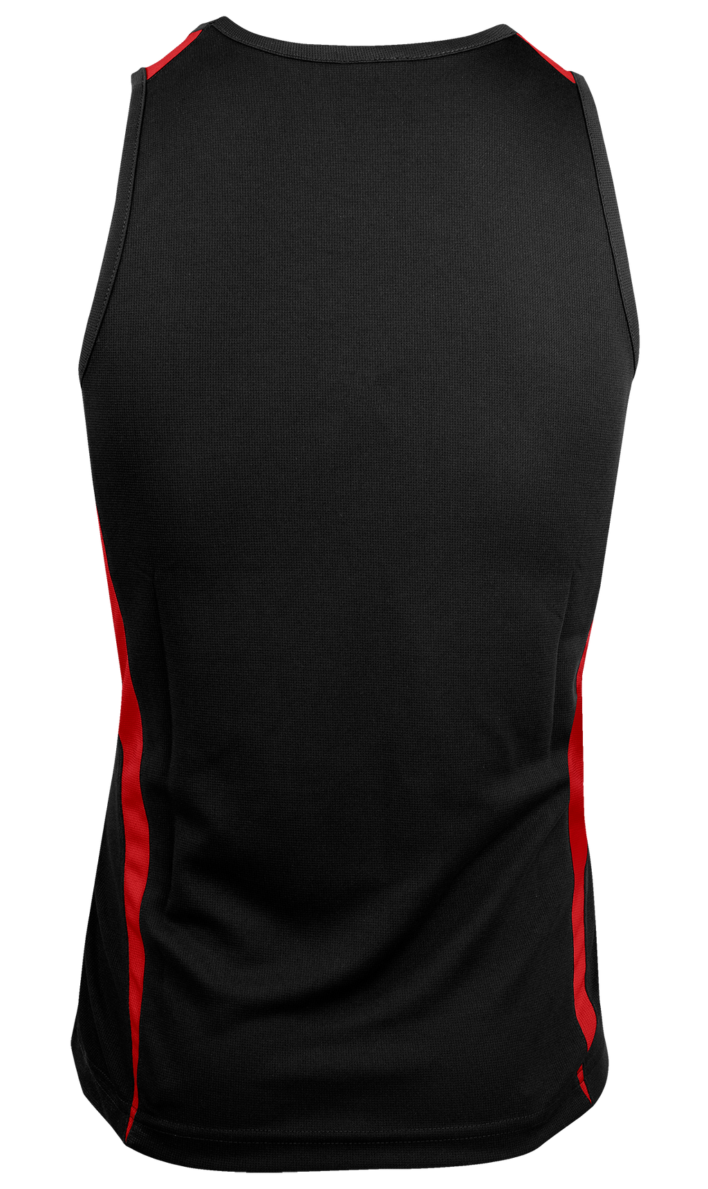 EUREKA MENS SINGLETS - BLACK/RED