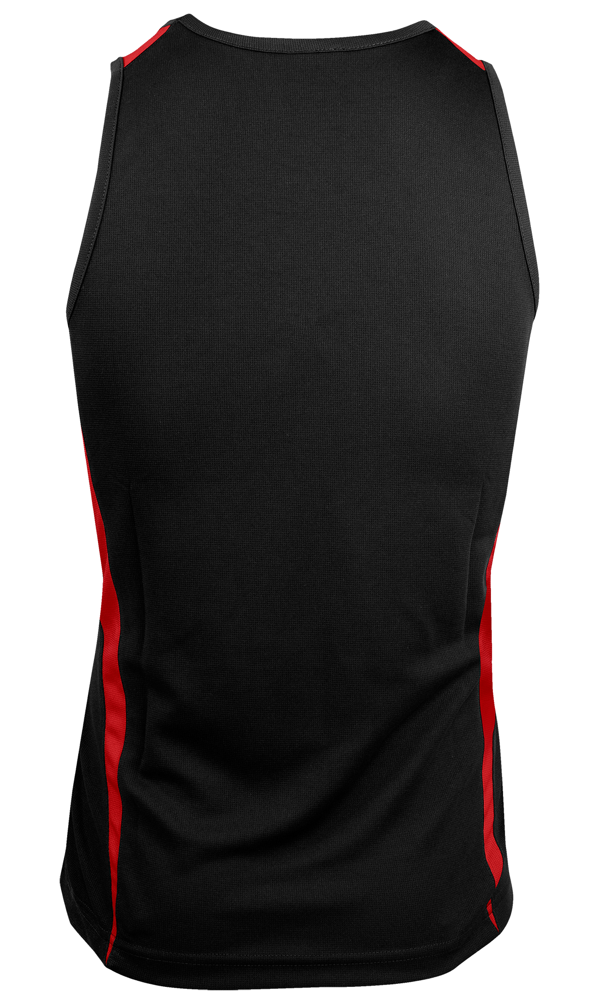 EUREKA MENS SINGLETS - BLACK/RED