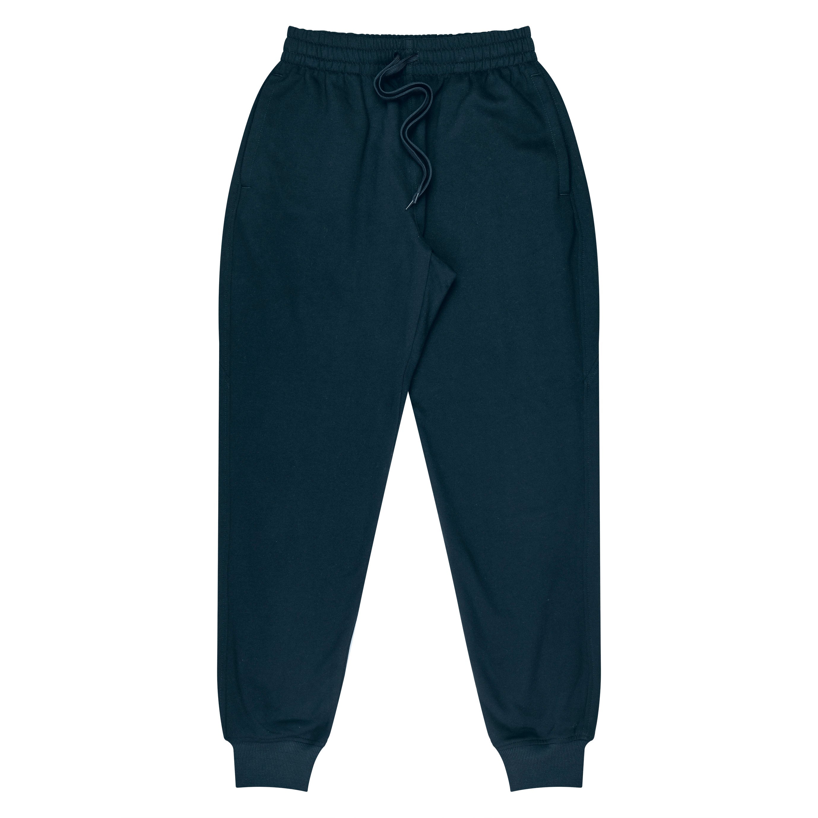 TAPERED FLEECE KIDS PANTS - NAVY