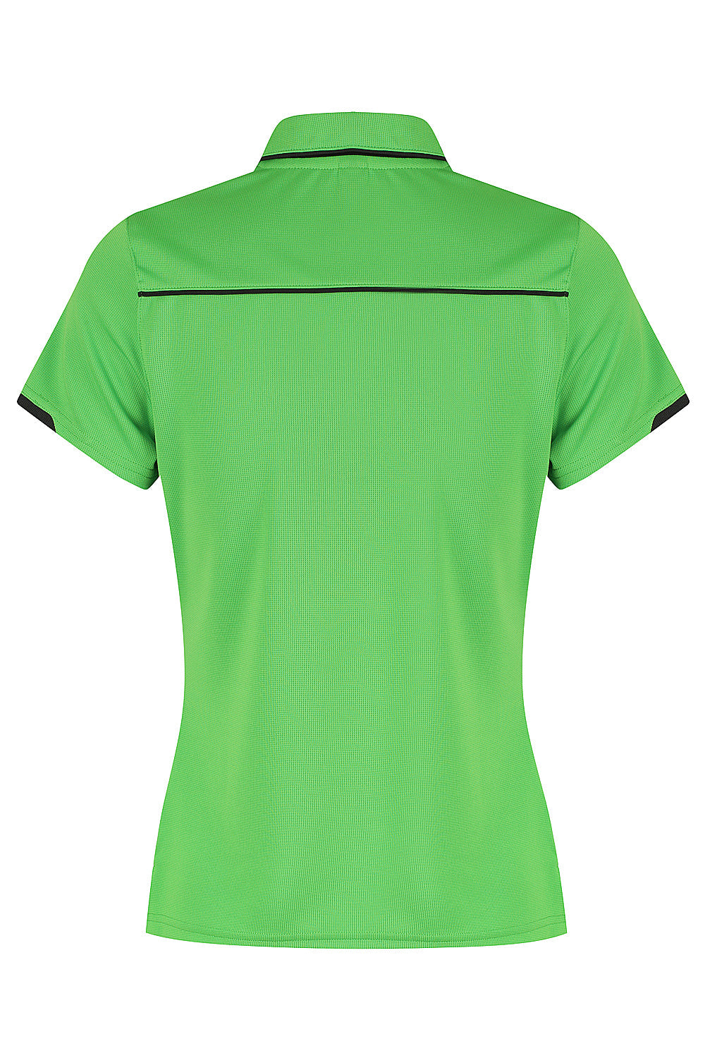 CURRUMBIN LADY POLOS - KAWA GREEN/BLACK