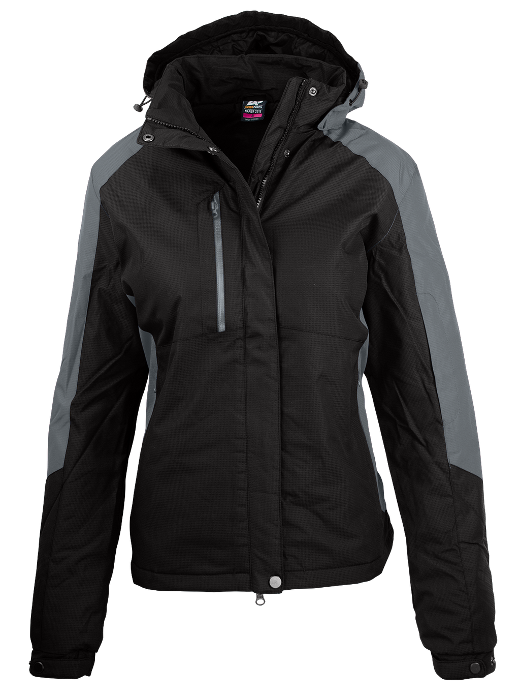 NAPIER LADY JACKETS - BLACK/GREY