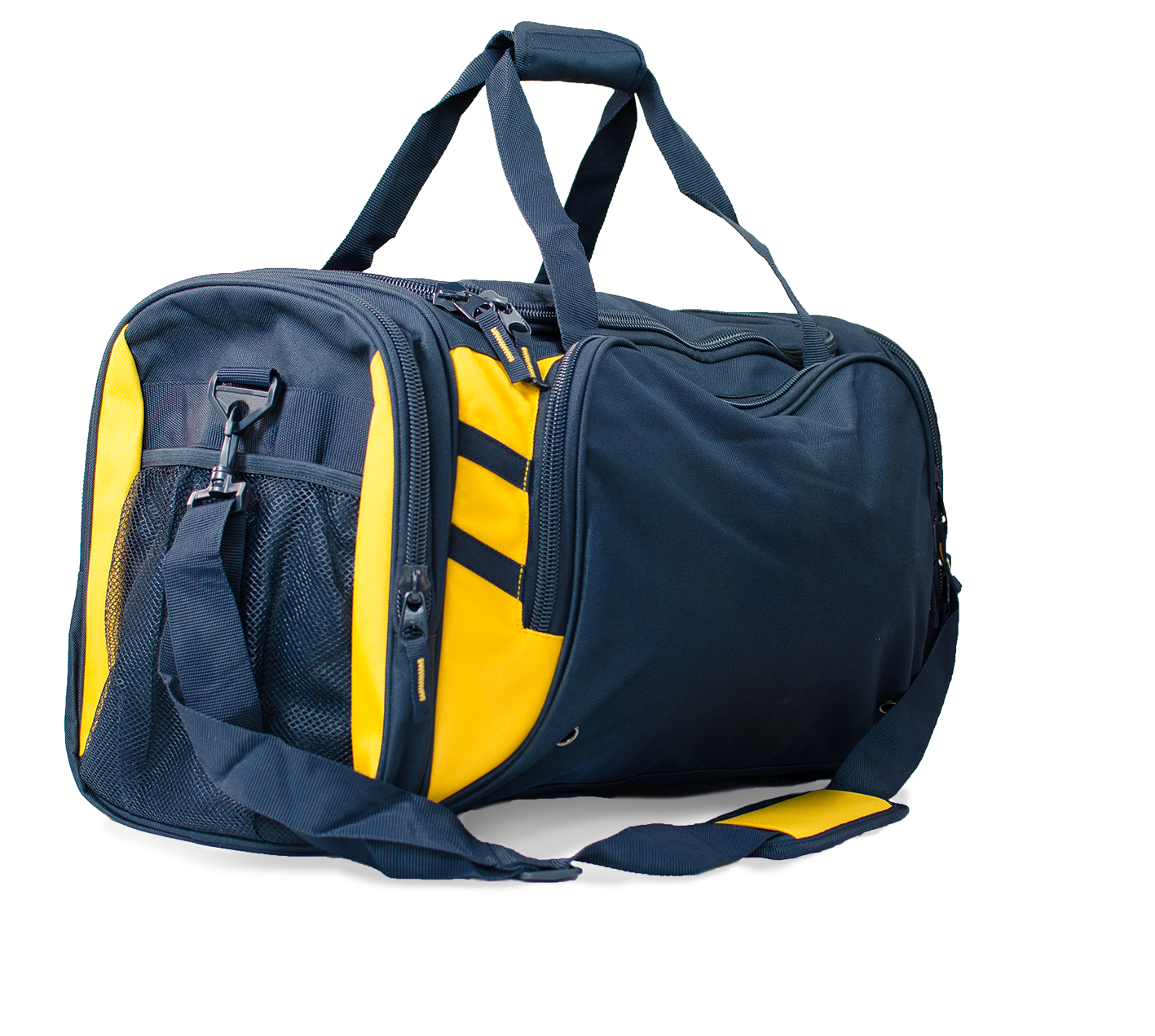 TASMAN SPORTSBAG - NAVY/GOLD