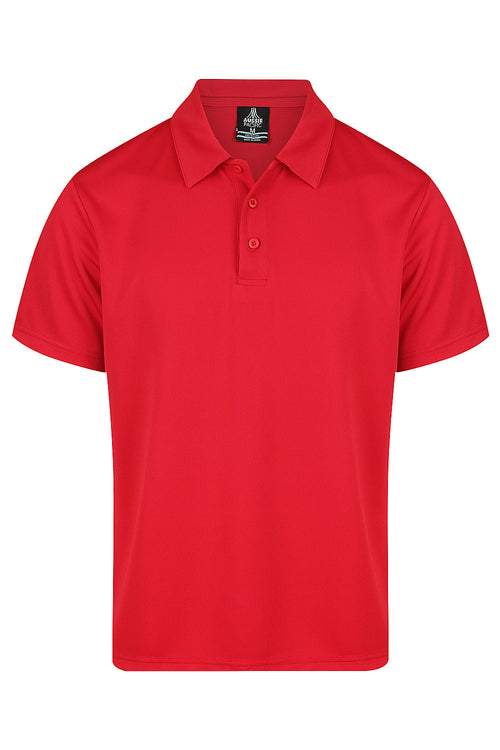 BOTANY MENS POLOS - RED