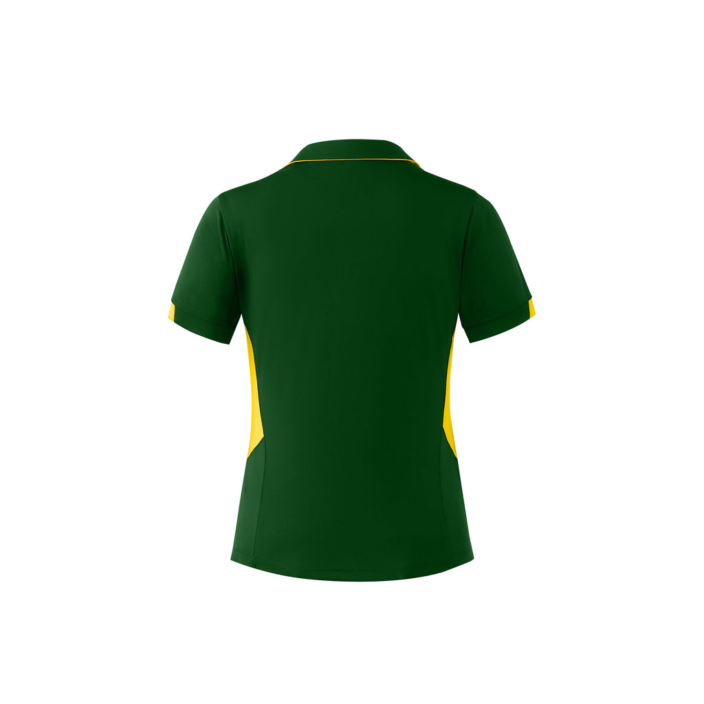 TASMAN LADY POLOS - BOTTLE/GOLD