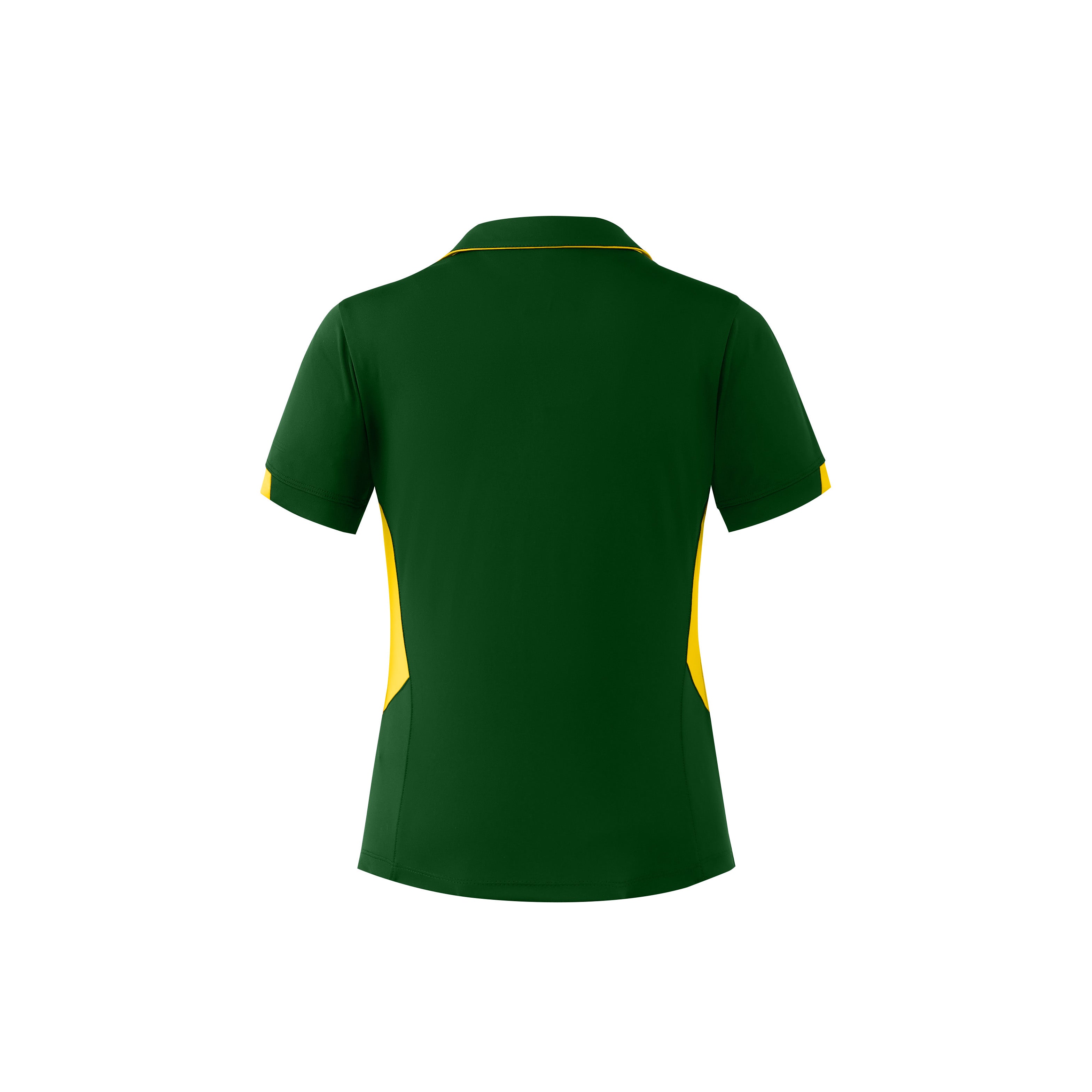 TASMAN LADY POLOS - BOTTLE/GOLD