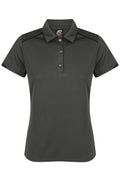 CURRUMBIN LADY POLOS - SLATE/BLACK