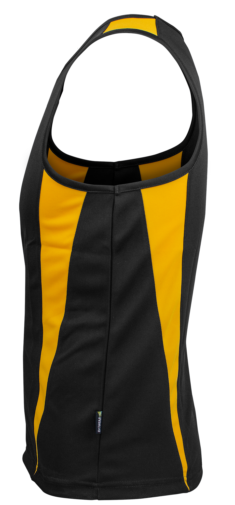EUREKA MENS SINGLETS - BLACK/GOLD