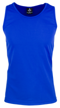 BOTANY MENS SINGLETS - ROYAL
