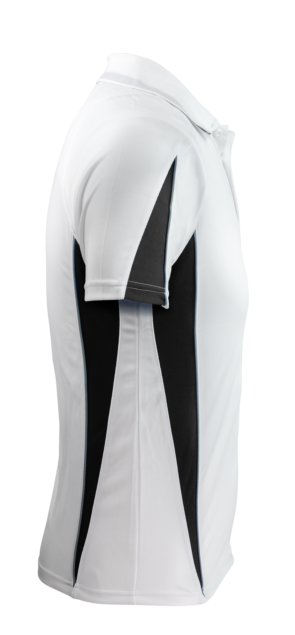 EUREKA MENS POLOS - WHITE/BLACK