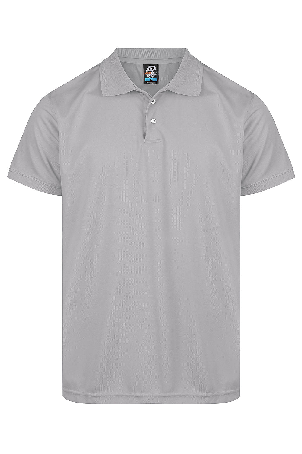 LACHLAN MENS POLOS - SILVER