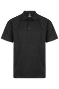 KEIRA MENS POLOS - BLACK