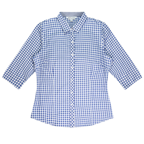 BRIGHTON LADY SHIRT 3/4 SLEEVE - FRENCH BLUE