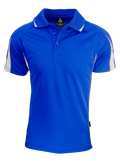 EUREKA MENS POLOS - ROYAL/WHITE