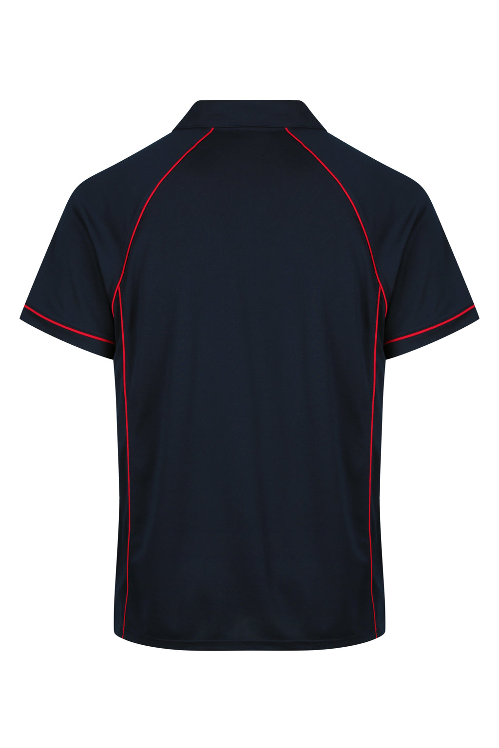 ENDEAVOUR MENS POLOS - NAVY/RED