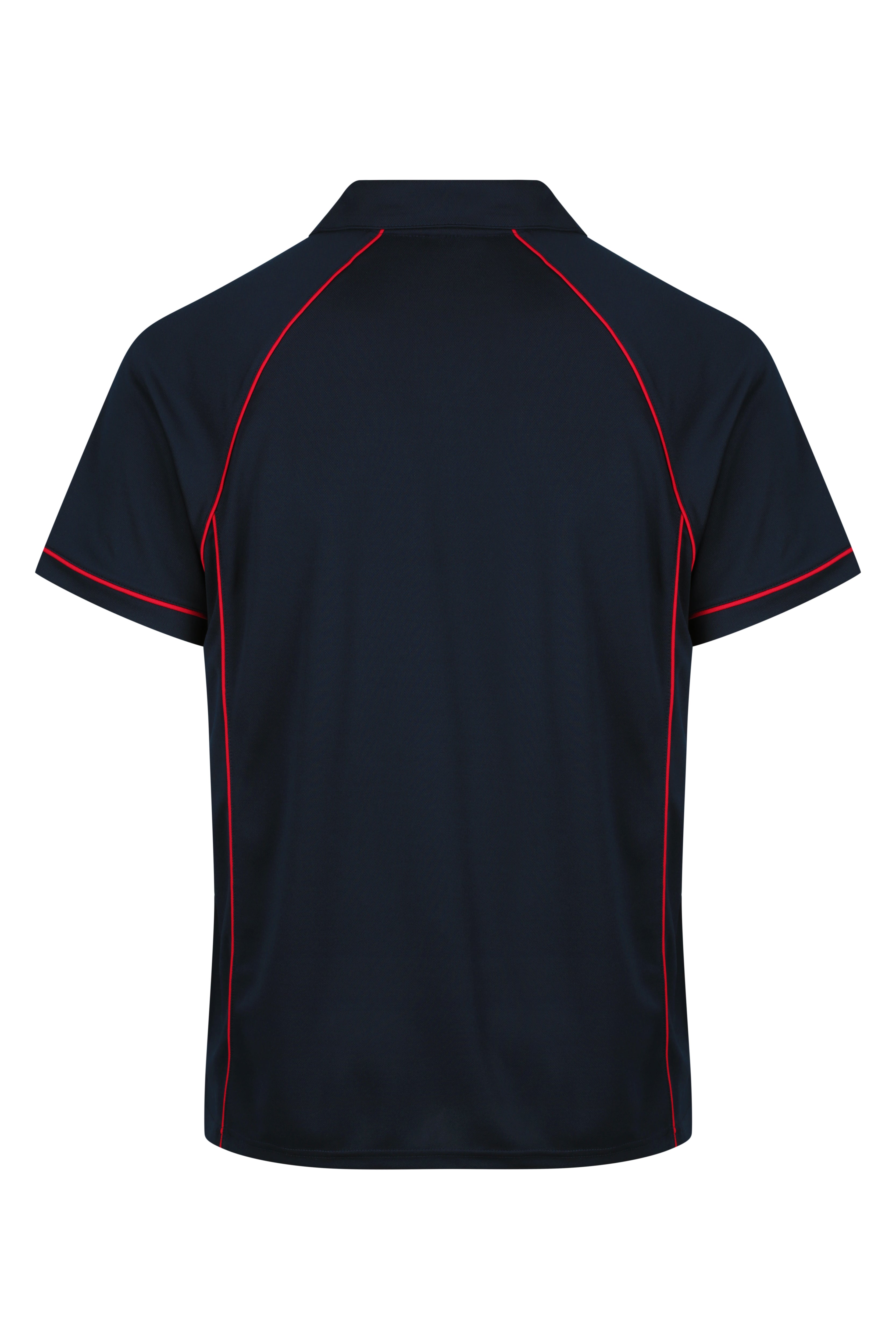 ENDEAVOUR MENS POLOS - NAVY/RED