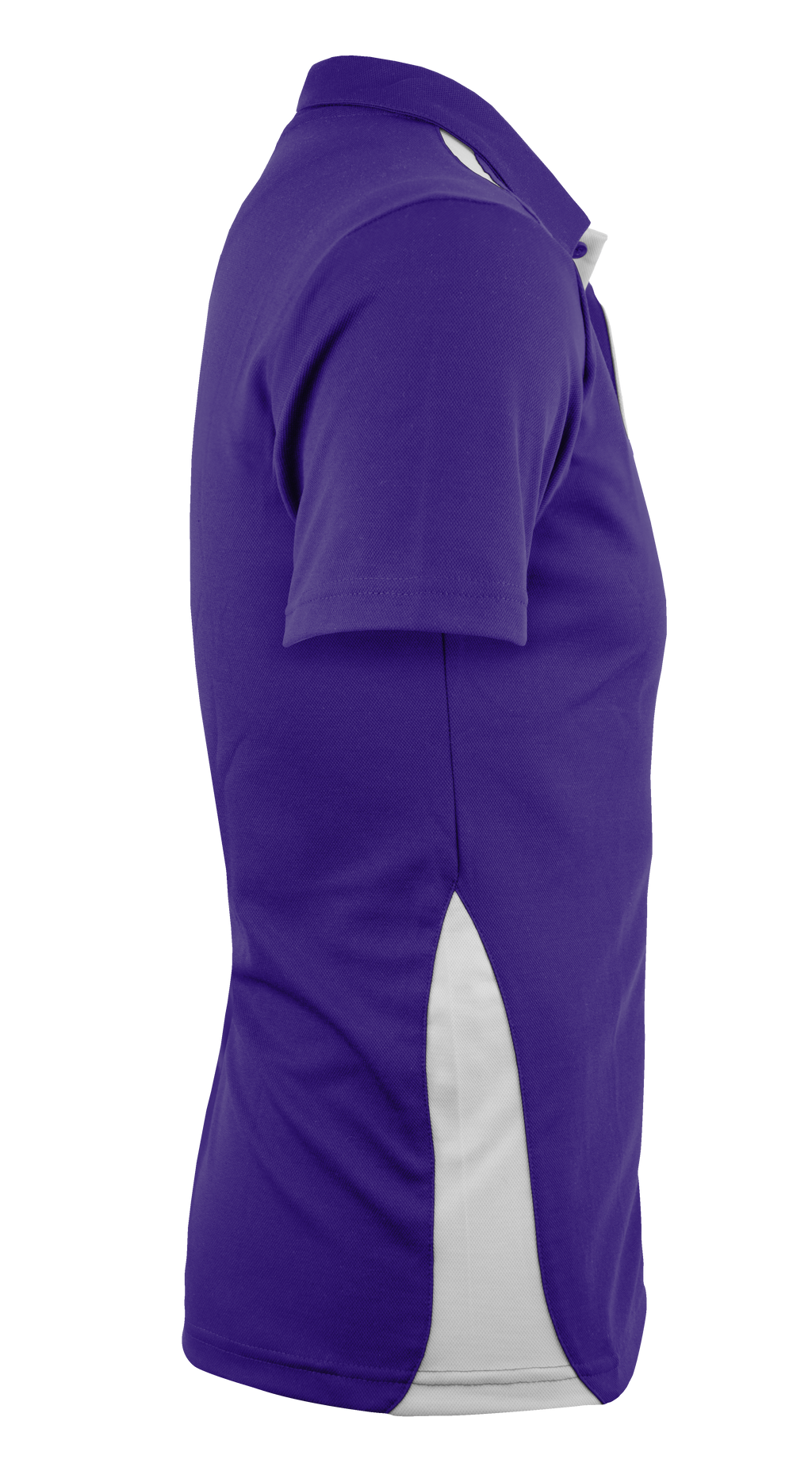 PATERSON MENS POLOS - PURPLE/WHITE