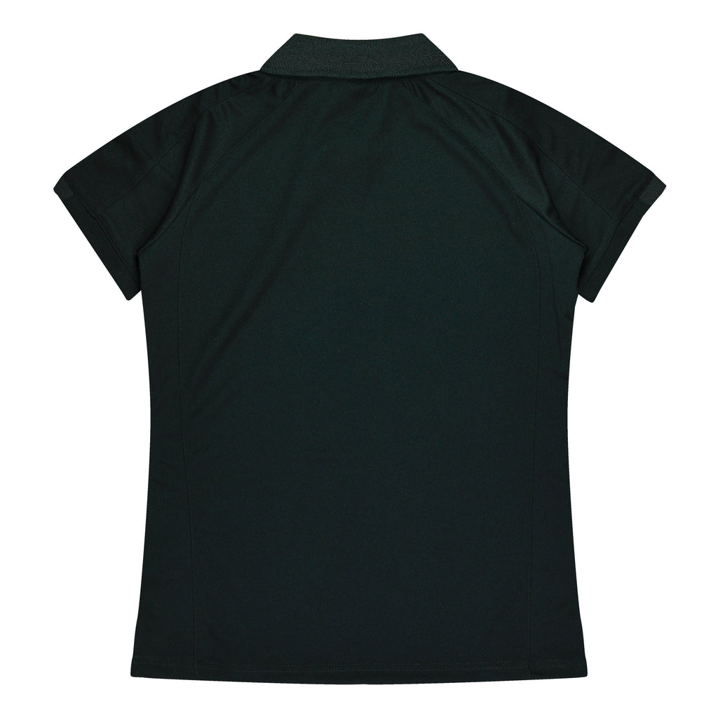 FLINDERS LADY POLOS - BLACK/RED