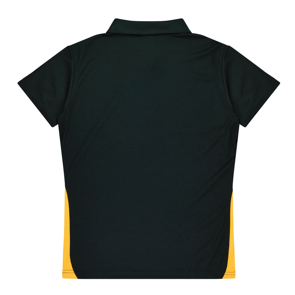 PATERSON LADY POLOS - BLACK/GOLD