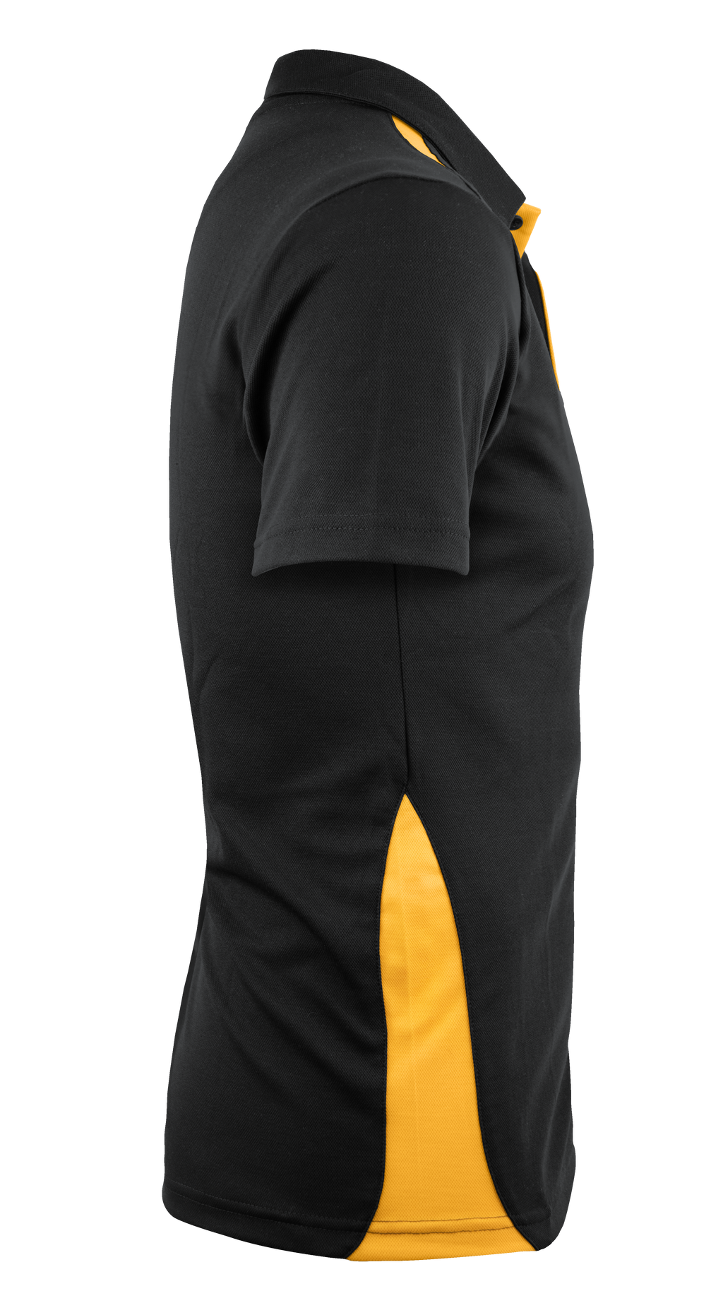 PATERSON MENS POLOS - BLACK/GOLD