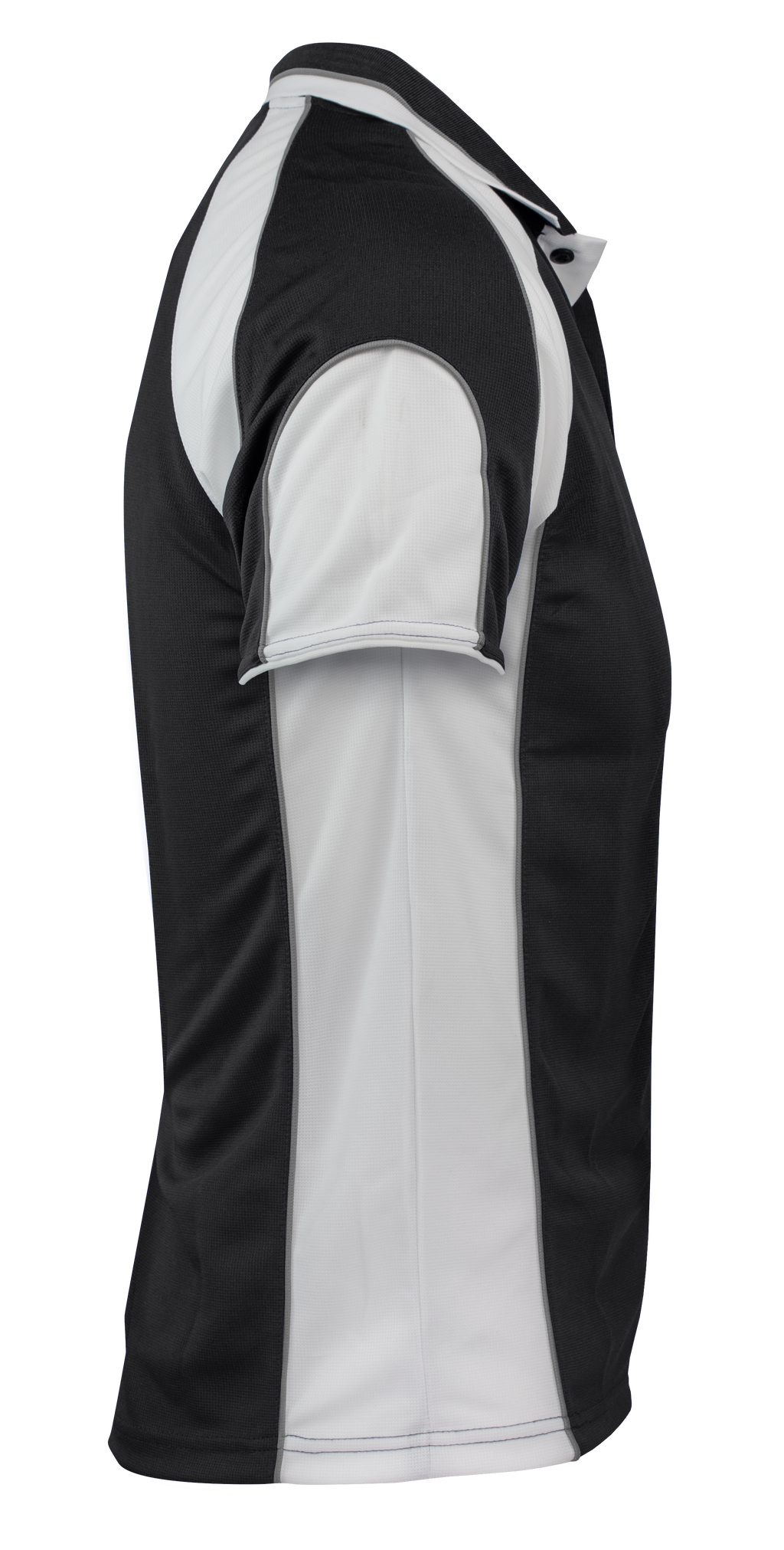 MURRAY MENS POLOS - BLACK/WHITE
