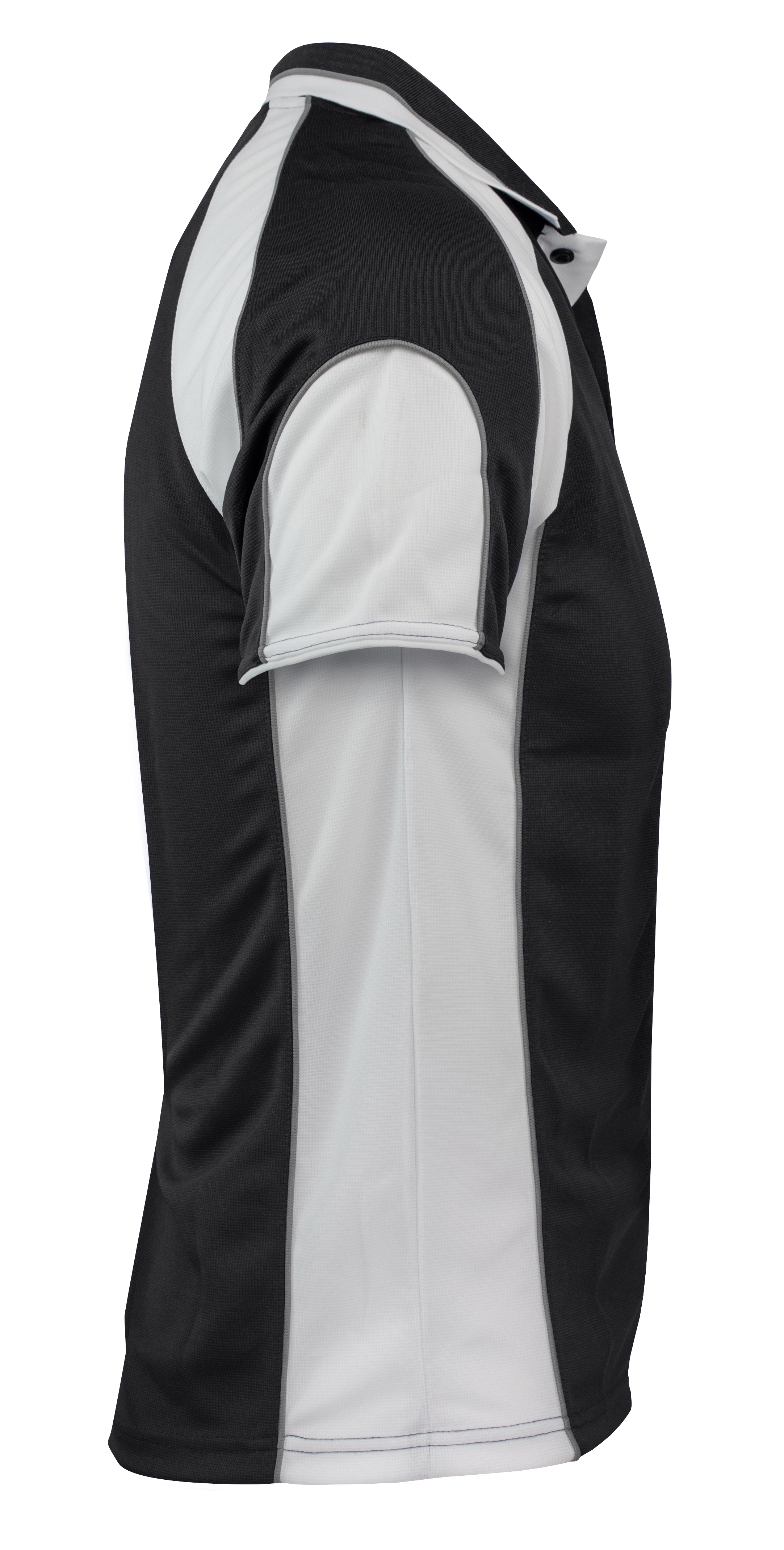 MURRAY MENS POLOS - BLACK/WHITE